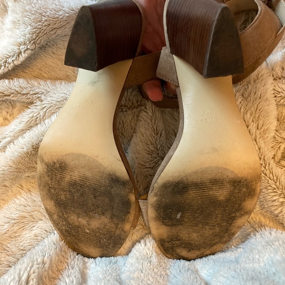 Nine West Tan Suede Heels - Picture 9 of 9